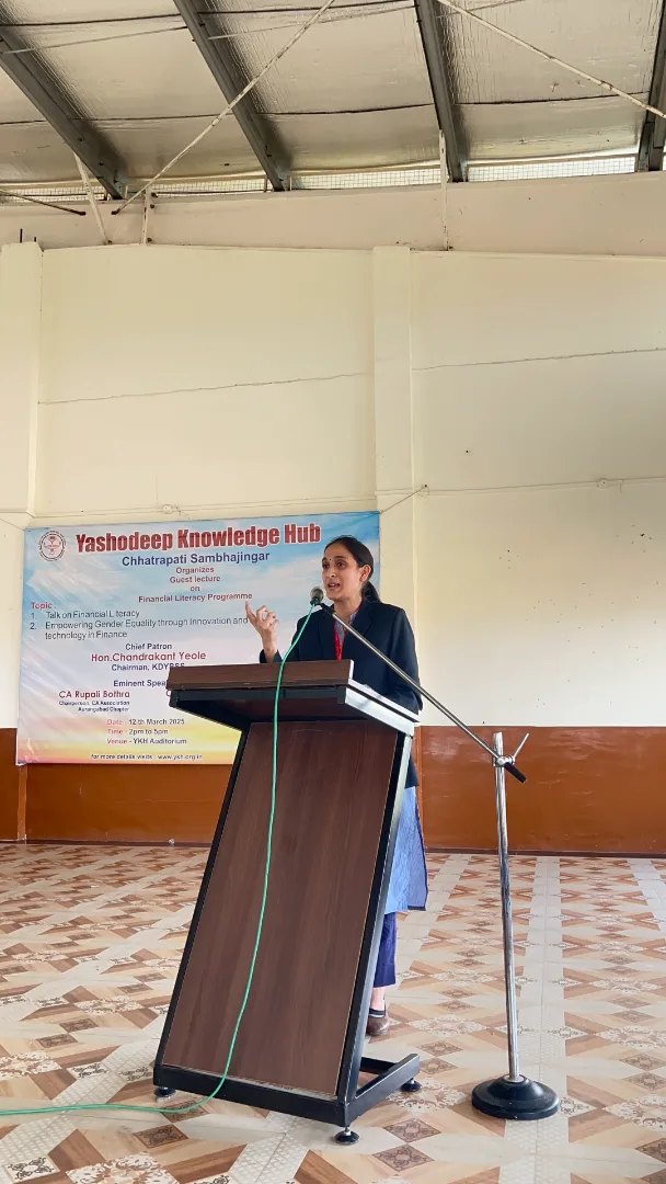 Financial Literacy Programme – Guest Lecture